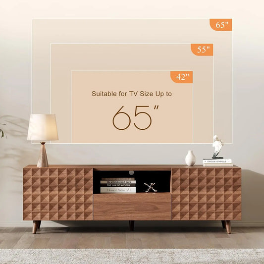 TV Stand for TVs Up to 65",TV Stands for Living Room,Entertainment Center Media Console Cabinet,Modern Television Stands with Di