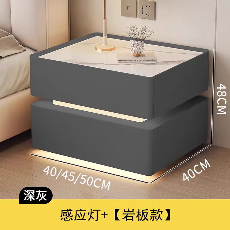 Night Table Nightstands Bedside Tables Smart Dressers Bedroom Furniture Bed Side Home Mesinhas De Cabeceira Nightstand Stand