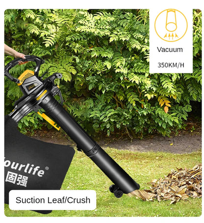 3800W Leaf Vacuum 6 Variable Speed Multi-function 3 in 1 Electric Garden Leaf Blower With Collection Bag Snow Mulcher 230-240V