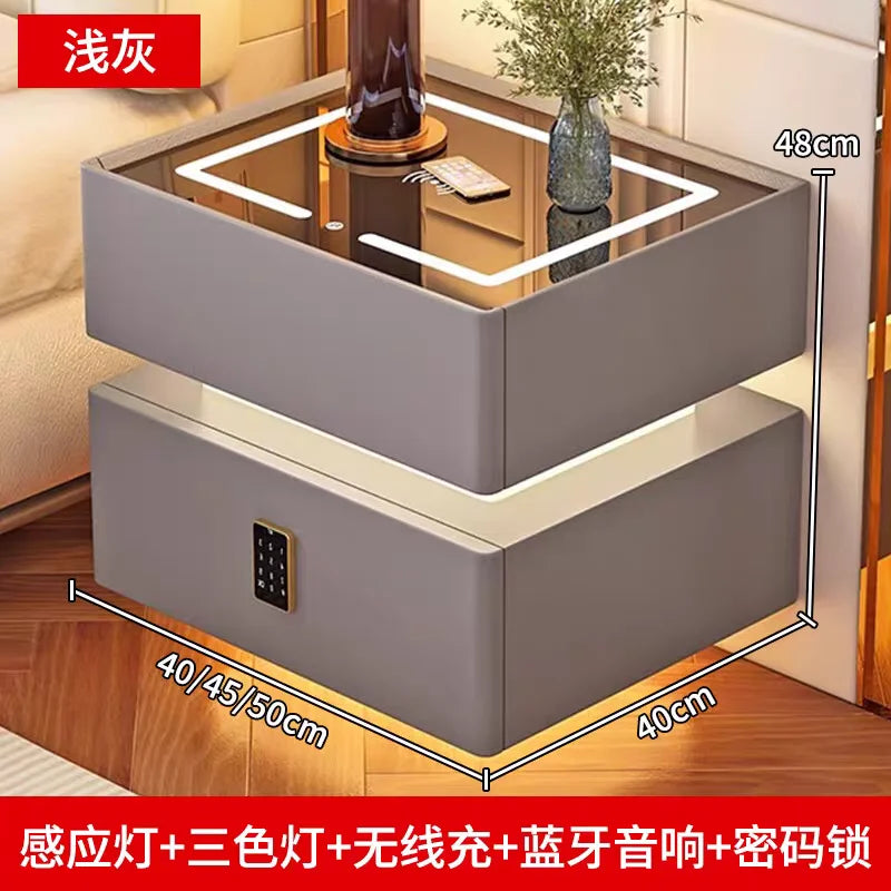 Night Table Nightstands Bedside Tables Smart Dressers Bedroom Furniture Bed Side Home Mesinhas De Cabeceira Nightstand Stand