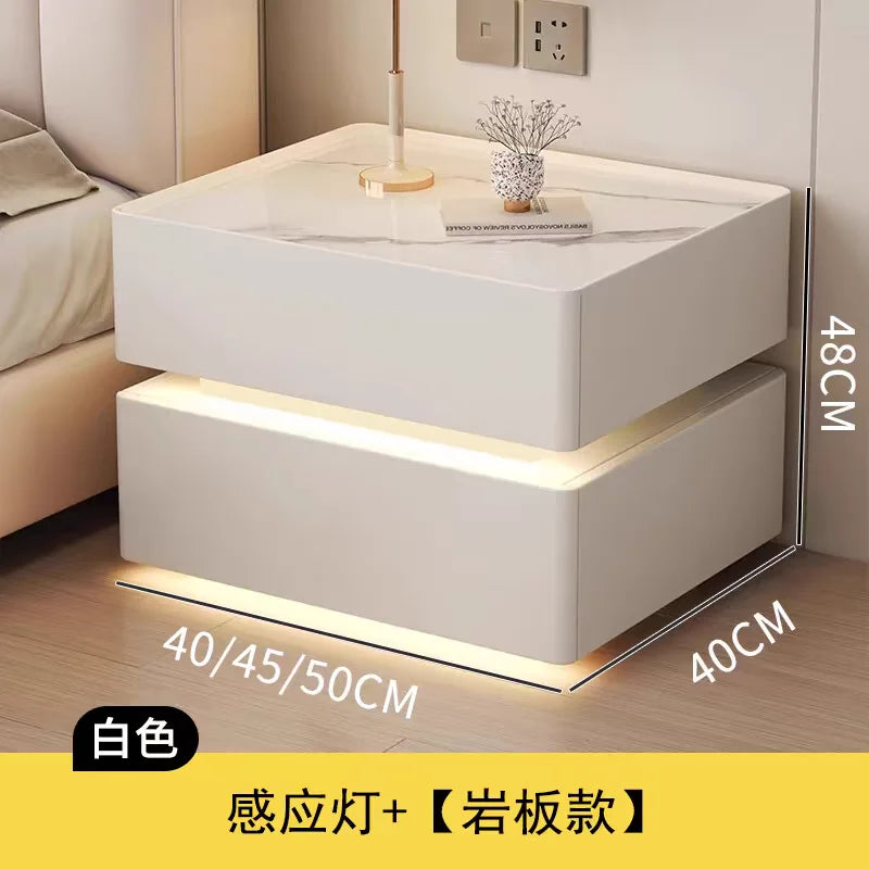 Night Table Nightstands Bedside Tables Smart Dressers Bedroom Furniture Bed Side Home Mesinhas De Cabeceira Nightstand Stand