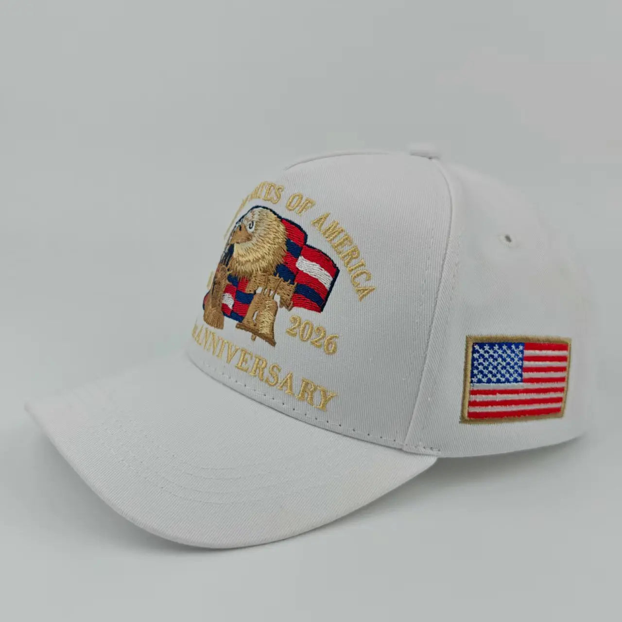 250th Anniversary of the United States Embroidery Hats Outdoor Personality Leisure Men Women Visor Cap 2026 New Baseball Cap
