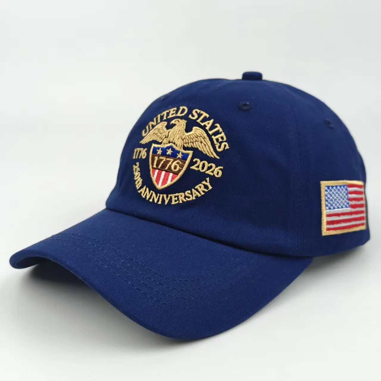 250th Anniversary of the United States Embroidery Hats Outdoor Personality Leisure Men Women Visor Cap 2026 New Baseball Cap