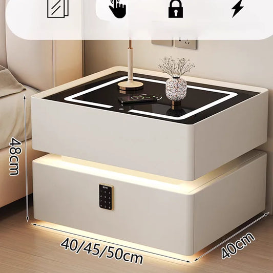 Night Table Nightstands Bedside Tables Smart Dressers Bedroom Furniture Bed Side Home Mesinhas De Cabeceira Nightstand Stand
