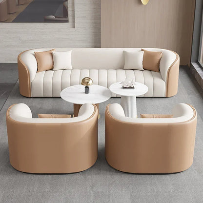 Luxury Sofa Sets For Living Room Mid Century Modern Furniture Sofa Function Home Seater Sofa Office Reception Couch For Bedroom