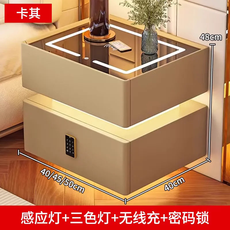 Night Table Nightstands Bedside Tables Smart Dressers Bedroom Furniture Bed Side Home Mesinhas De Cabeceira Nightstand Stand