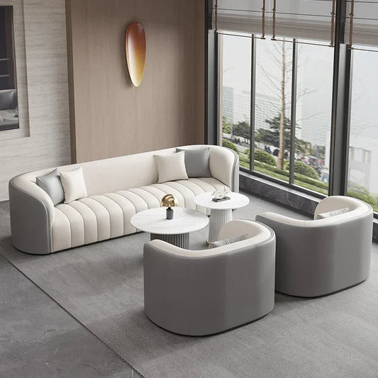 Luxury Sofa Sets For Living Room Mid Century Modern Furniture Sofa Function Home Seater Sofa Office Reception Couch For Bedroom