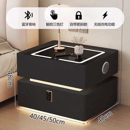 Night Table Nightstands Bedside Tables Smart Dressers Bedroom Furniture Bed Side Home Mesinhas De Cabeceira Nightstand Stand