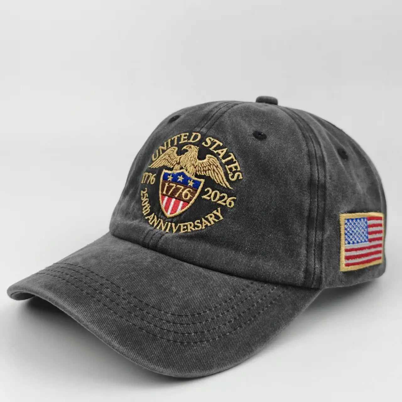 250th Anniversary of the United States Embroidery Hats Outdoor Personality Leisure Men Women Visor Cap 2026 New Baseball Cap