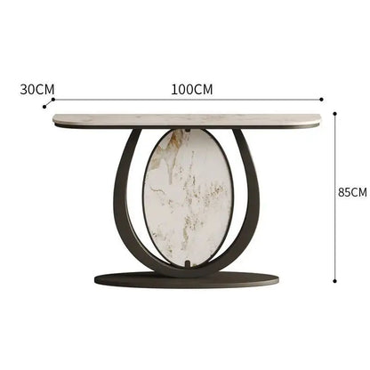 Hotel Design Living Room Table Metal Luxury Console Vintage Table Vertical Nordic Tavolo Soggiorno Entrance Hall Furniture