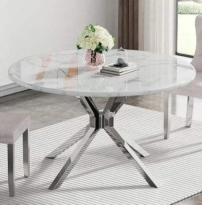 Glass Dining Table for 6 People, 62.8" Modern Kitchen Dining Room Table with Rectangular Tempered Glass Tabletop and U-Shape Ped