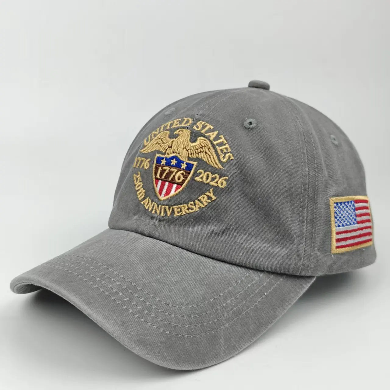250th Anniversary of the United States Embroidery Hats Outdoor Personality Leisure Men Women Visor Cap 2026 New Baseball Cap