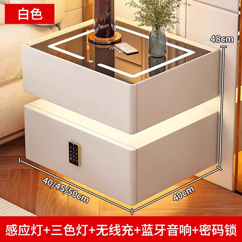 Night Table Nightstands Bedside Tables Smart Dressers Bedroom Furniture Bed Side Home Mesinhas De Cabeceira Nightstand Stand