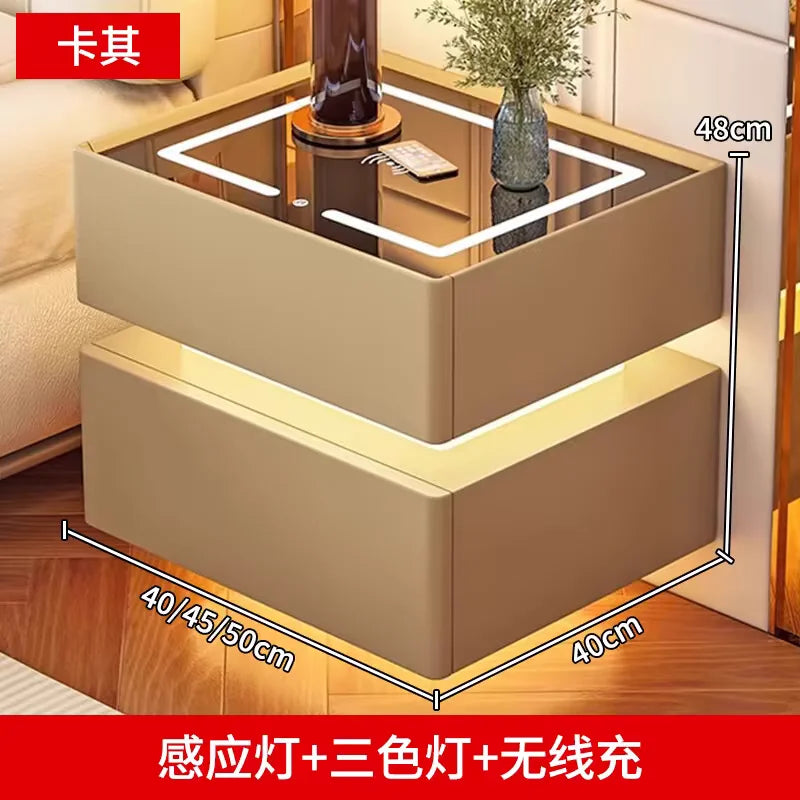 Night Table Nightstands Bedside Tables Smart Dressers Bedroom Furniture Bed Side Home Mesinhas De Cabeceira Nightstand Stand