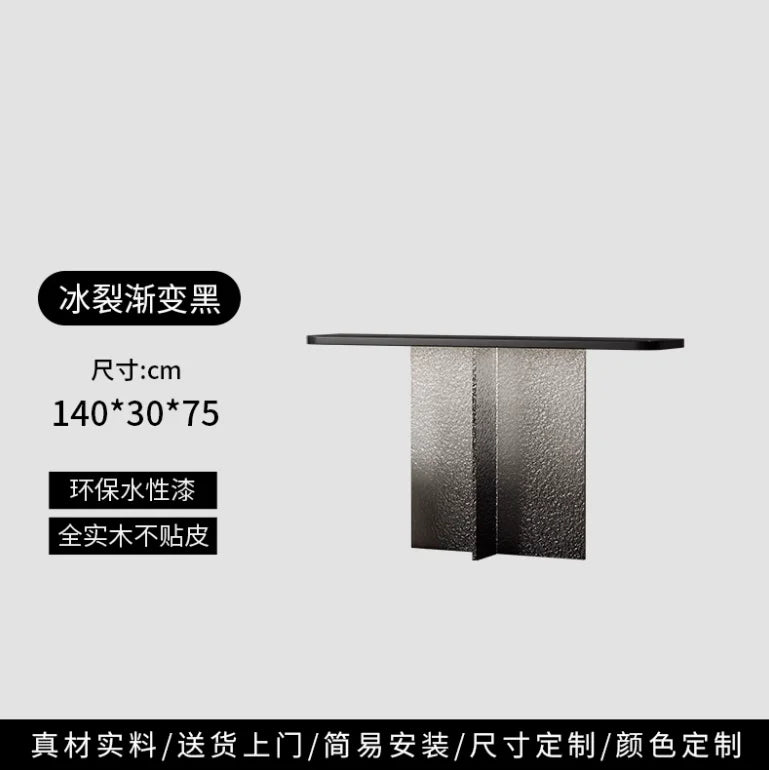 Lobby Acrylic Console Table Nordic Modern Center Entrance Console Tables Luxury Hallway Consolle Ingresso Living Room Furniture