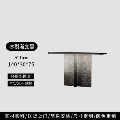 Lobby Acrylic Console Table Nordic Modern Center Entrance Console Tables Luxury Hallway Consolle Ingresso Living Room Furniture