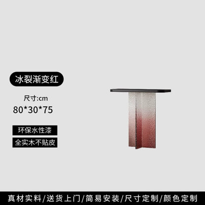 Lobby Acrylic Console Table Nordic Modern Center Entrance Console Tables Luxury Hallway Consolle Ingresso Living Room Furniture