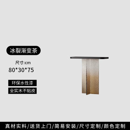 Lobby Acrylic Console Table Nordic Modern Center Entrance Console Tables Luxury Hallway Consolle Ingresso Living Room Furniture