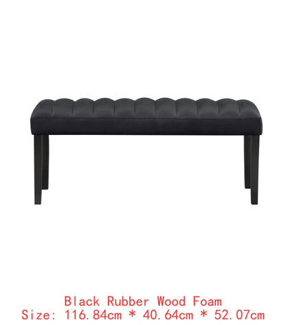 Dining Table with 4 Chairs and Bench Set