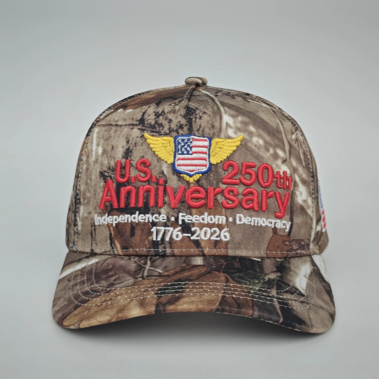250th Anniversary of the United States Embroidery Hats Outdoor Personality Leisure Men Women Visor Cap 2026 New Baseball Cap