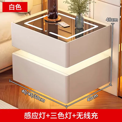 Night Table Nightstands Bedside Tables Smart Dressers Bedroom Furniture Bed Side Home Mesinhas De Cabeceira Nightstand Stand