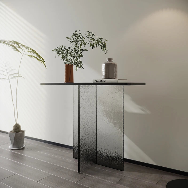 Lobby Acrylic Console Table Nordic Modern Center Entrance Console Tables Luxury Hallway Consolle Ingresso Living Room Furniture