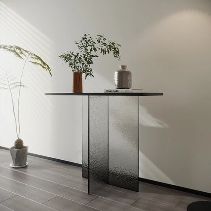 Lobby Acrylic Console Table Nordic Modern Center Entrance Console Tables Luxury Hallway Consolle Ingresso Living Room Furniture