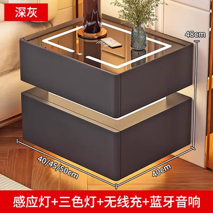 Night Table Nightstands Bedside Tables Smart Dressers Bedroom Furniture Bed Side Home Mesinhas De Cabeceira Nightstand Stand