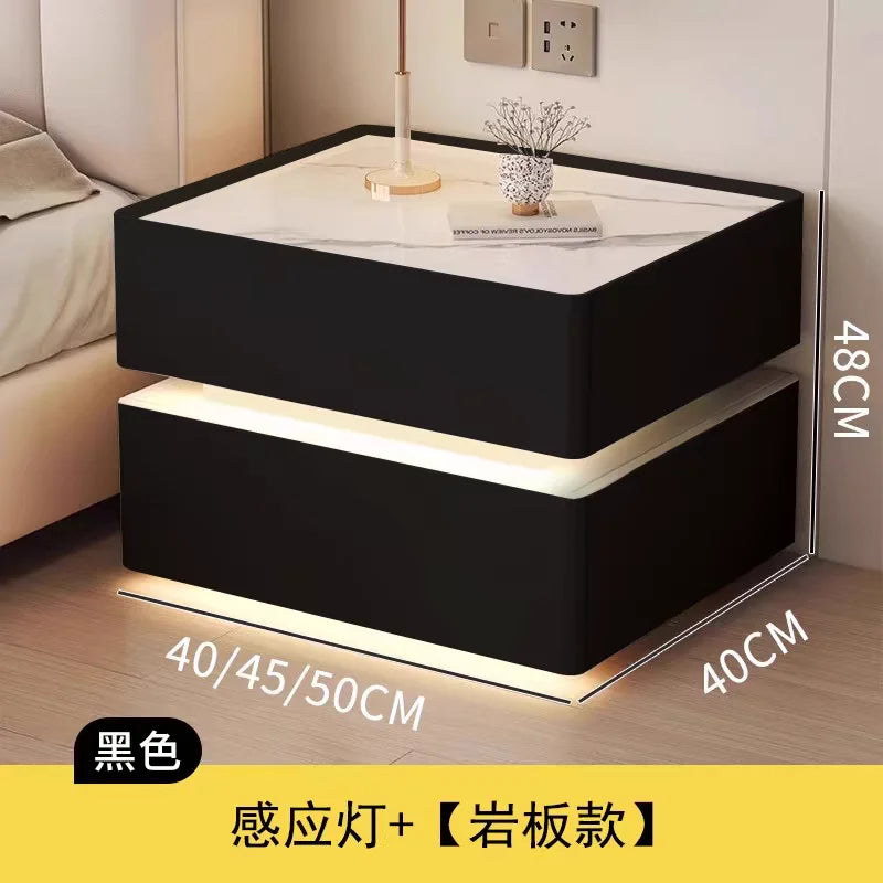 Night Table Nightstands Bedside Tables Smart Dressers Bedroom Furniture Bed Side Home Mesinhas De Cabeceira Nightstand Stand