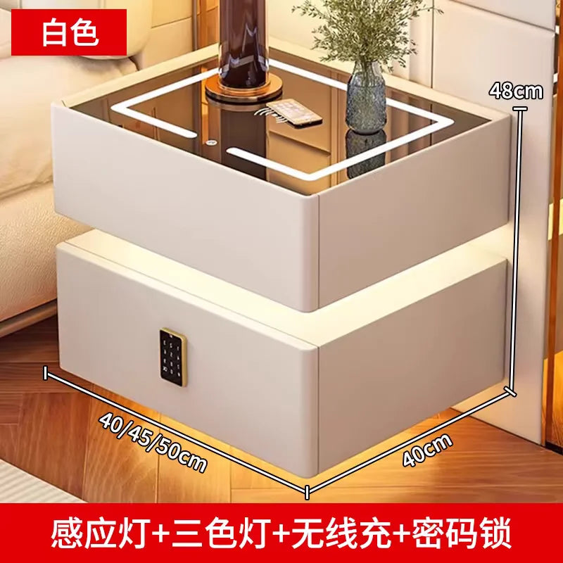 Night Table Nightstands Bedside Tables Smart Dressers Bedroom Furniture Bed Side Home Mesinhas De Cabeceira Nightstand Stand